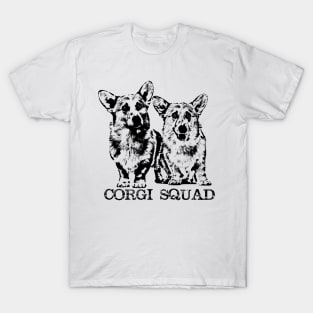 Corgi Squad- Welsh Corgi T-Shirt